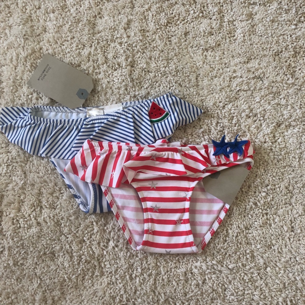 Zara baby girl swimsuit bottoms
